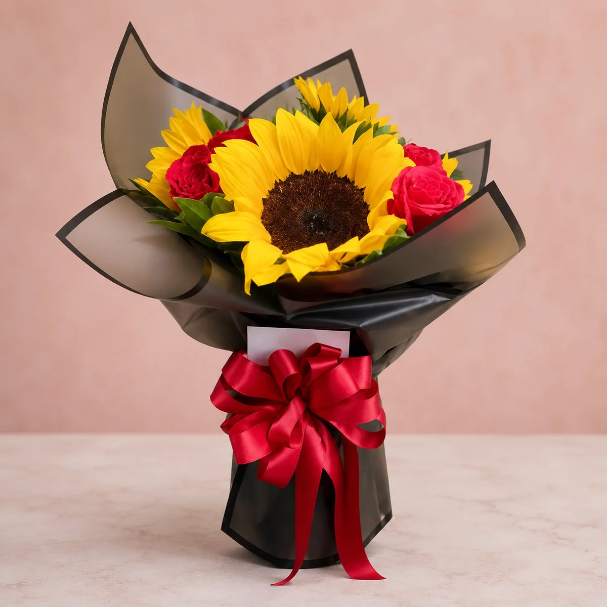 Girasol Black & Red